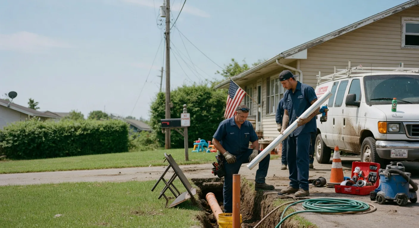 Sewer Line Inspection in Schererville, IN